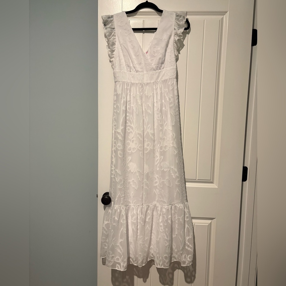 Lilly Pulitzer White Textured Dress